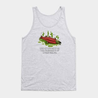 "Look at You With All the Personality of a Dead Salmon" Funny Design Tank Top